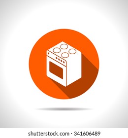 cooking oven isometric 3d icon