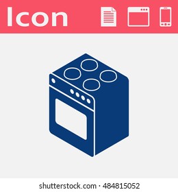 cooking oven isometric 3d icon