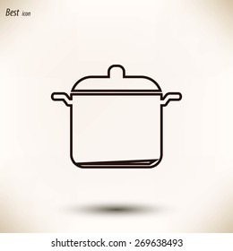 cooking pan icon