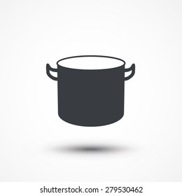 Cooking pan icon