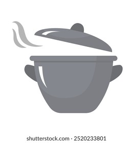 Cooking pan icon pot icon vector isolated