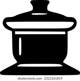 Vector de icono de tambor metálico, signo plano relleno, signo aislado de pictograma sólido, símbolo, vector, arte