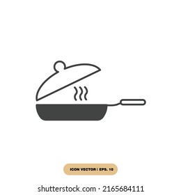 Cooking pan icons  symbol vector elements for infographic web