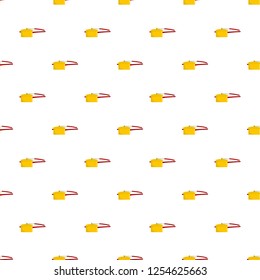 Cooking pan pattern seamless vector repeat for any web design