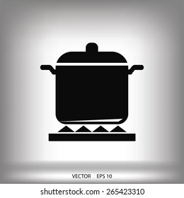 cooking pans icon