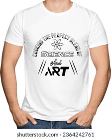 Cooking the perfect blend Typography T shirt Design