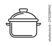 Cooking Pot Editable and fully layered