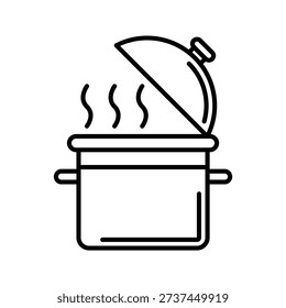 Cooking Pot Editable and fully layered vector icon