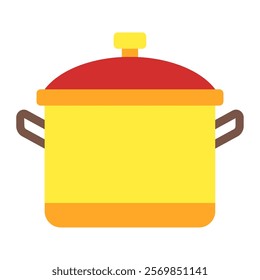 Cooking Pot food and culinary icon illustration