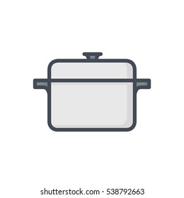 Cooking pot icon