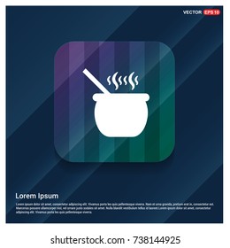 Cooking pot icon 
