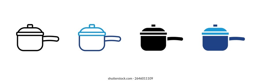 Cooking Pot Icon Element For Design