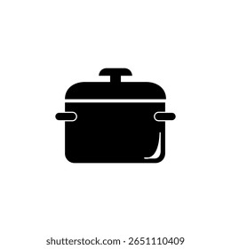 cooking pot icon isolated sign symbol, vector trendy style illustration for web and app..eps
