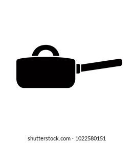 cooking pot icon vector