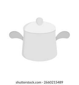 cooking pot icon vector illustration