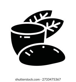 Cozinhar pote com tampa e colher vetor ilustração design plano