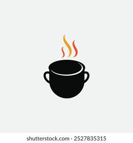 Cooking Pot Logo fully editable vector template