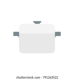 Cooking pot restaurant flat icon