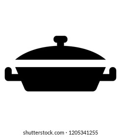
A cooking pot used for cooking 
