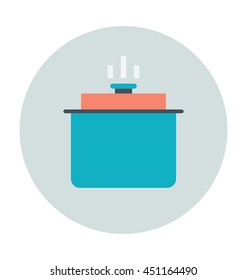 Cooking Pot Vector Icon