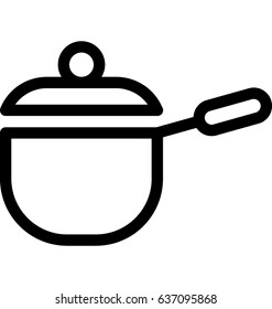 Cooking Pot Vector Icon