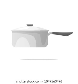 Cooking pot vector illustration