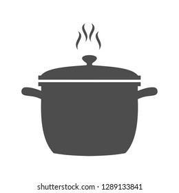 Cooking pot vector illustration