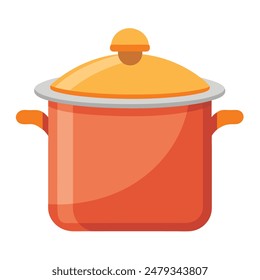 Kochtopf Vektorillustration Küche