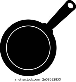 Kochtöpfe Icons. Koch- und Küchenelemente. symbolisiert Koch- und Küchenzubereitungswerkzeuge. Vorbereitung der Mahlzeiten in der Küche
