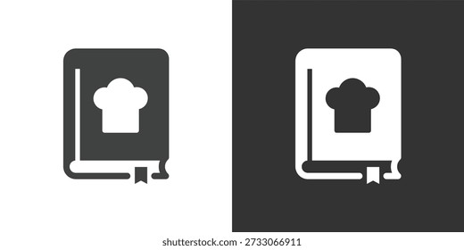 Cooking Recipe Book icon. Solid glyph series icon