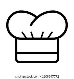 cooking restaurant chef hat icon vector