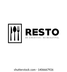 Cooking and Restaurant Logo Design Vector Retro