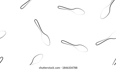 Cocinando cuchara blanca sin soldadura, tenedor, papel de envoltura para el fondo negro del menú, libro de cocina de la boca de la cubierta oscura