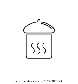 Symbol für die Cooking-Zeile: Kochtopf