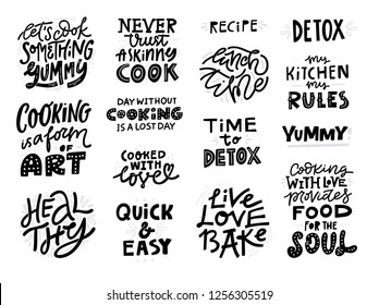 Kitchen Slogans Images Stock Photos Vectors Shutterstock
