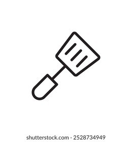 Cooking spatula icon Outline vector for web ui