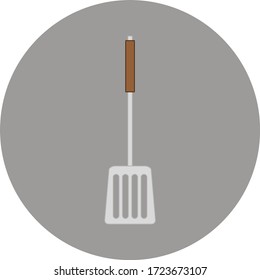 cooking spatula. illustration for web and mobile design.