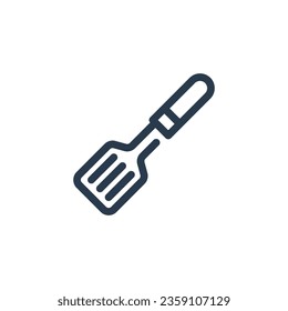 Kochen Spatula Vektorgrafik-Symbol
