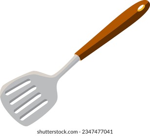 Cooking spoon spatula vector illustration