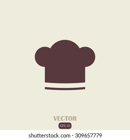 Cooking symbol. Chef hat sign icon. 