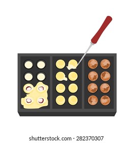 Cooking Takoyaki