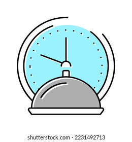 cooking time color icon vector. cooking time sign. isolated symbol illustration