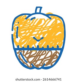 cooking time timer doodle icon sketch vector. cooking time timer sign. isolated symbol illustration
