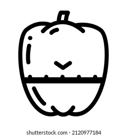 cooking time timer line icon vector. cooking time timer sign. isolated contour symbol black illustration
