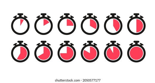 Cooking time vector icon. Meal Timer logo design. 5 minutes cook in boiling saucepan, fry pan,  microwave watt and oven cooker.  Instructions for packaging food products. Isolated elements.