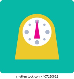 Cooking timer icon. vector.