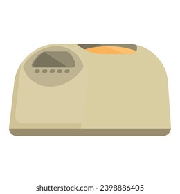 Cooking toast icon cartoon vector. Electrical area. Device electronic