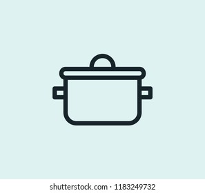 Cooking tool icon line isolated on clean background. Cooking tool icon concept drawing icon line in modern style. Vector illustration for your web mobile logo app UI design.