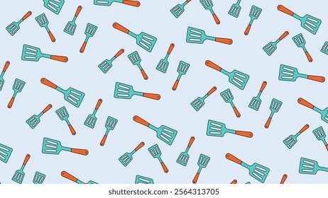 Cooking tools, kitchen equipment pattern background. Cooking tools, kitchen equipment illustration pattern. Cooking tools, kitchen equipment  background. Perfect for fabrics, print, textile, wallpaper