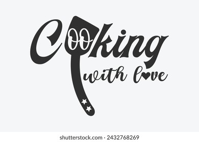 Cooking Typography Design, Typography Designs for Food Enthusiasts, Cooking-Themed Typography Art, Cooking Typography Artistry, Cooking-Inspired Designs, Gourmet Cooking Emblem